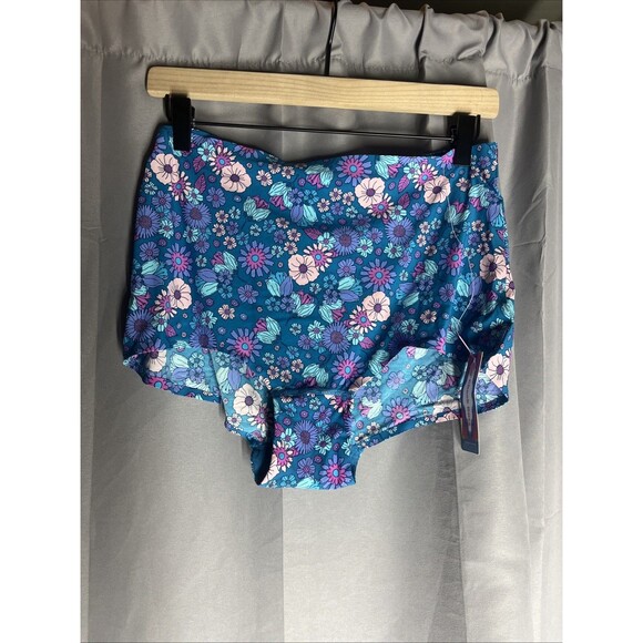 Other - Cheek Boss Panties Women's XL Hippie 70’s Underwear Cheeky Floral Stretchy NWT